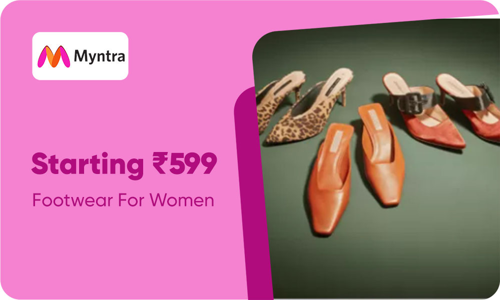 Footwear For Women Starting At Rs.599 On Carlton London sports