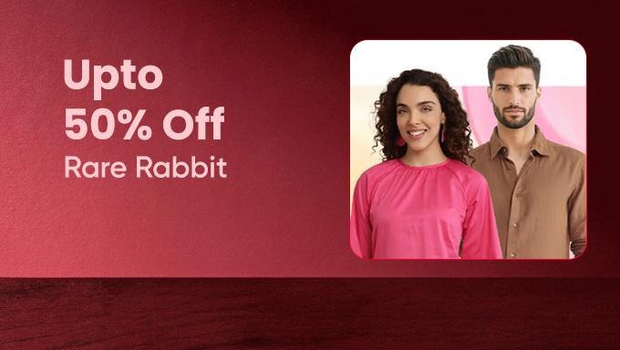 Upto 50% Off On Rare Rabbit