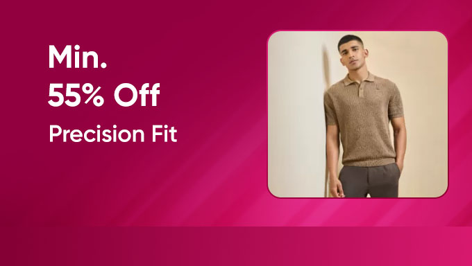 Min 55% Off On Stylish Men's Wear