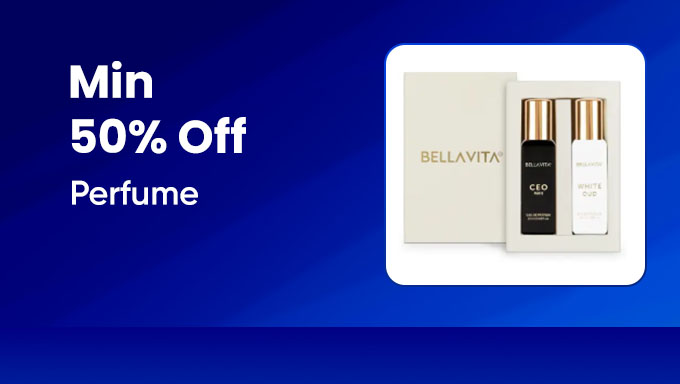 Minimum 50% Off | Perfume Deals from BELLAVITA
