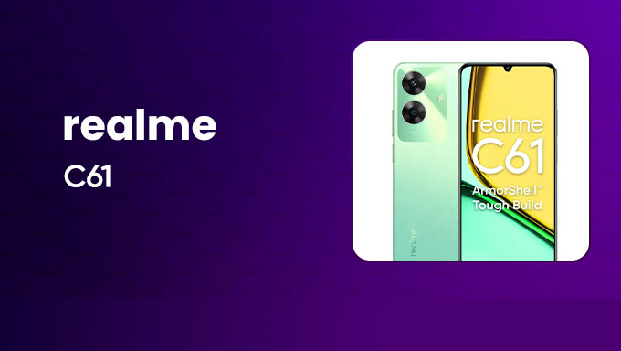Realme C61 | Safari Green | 6.74