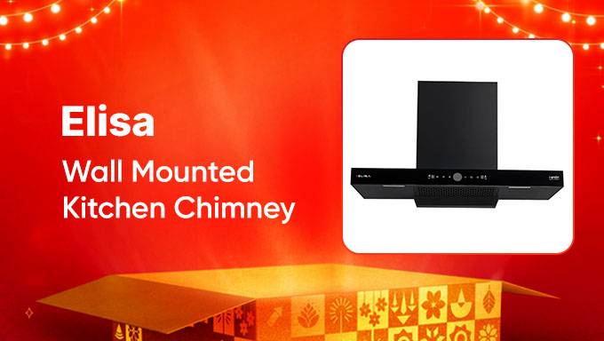 Elisa & More | Wall-Mounted Kitchen Chimneys