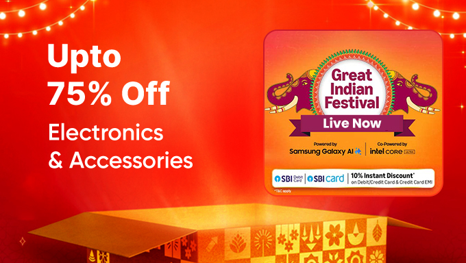 Upto 75% Off | Electronics & Accessories Sale