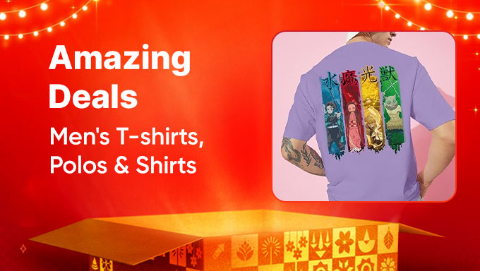 Amazon | Amazing Deals on Men’s T-Shirts, Polos & Shirts