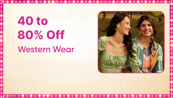 Minimum 40% Off On Western Wear