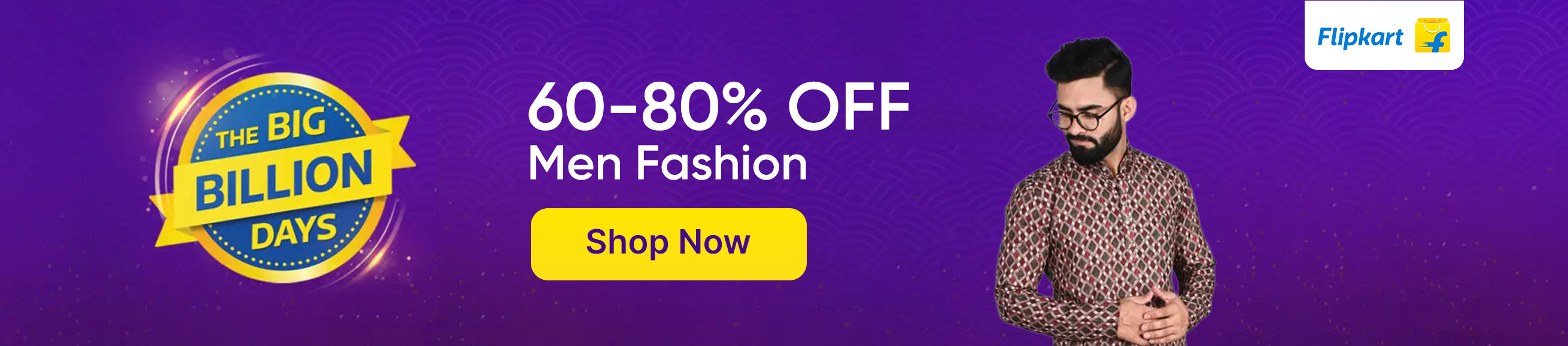 Flipkart Big Billion Days Sale Offers & Deals on Men's Fashion