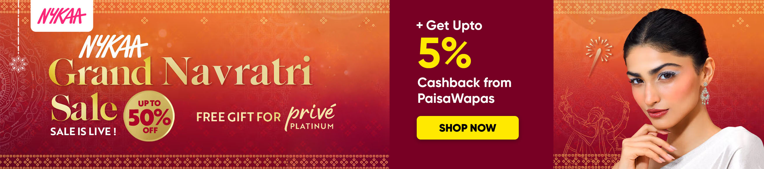 Nykaa Grand Navaratri Sale