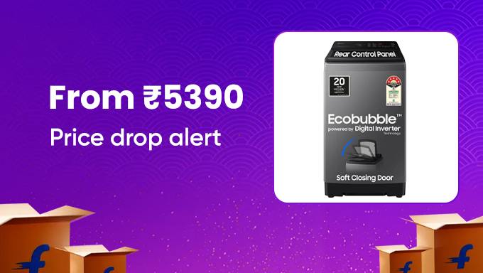 Washing Machines | From ₹5,390 | Price Drop Alert!