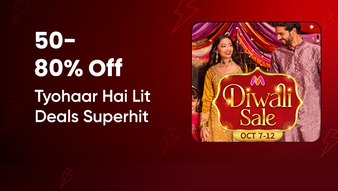 Myntra Diwali Sale | Unlock Big Fashion Deals + Extra 10% OFF with Bank Offers
