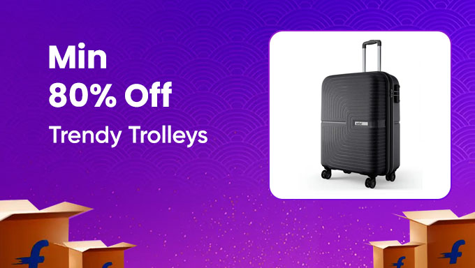 Trolley Bags | Min. 80% Off | Flipkart Travel Sale