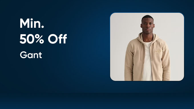 GANT Menswear | Min. 50% OFF