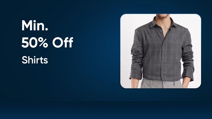 Shirts Collection | Minimum 50% Off