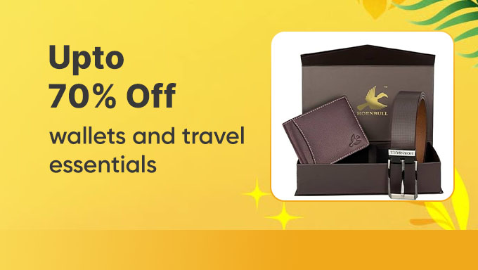 Wallets & Travel Essentials | Up to 70% Off