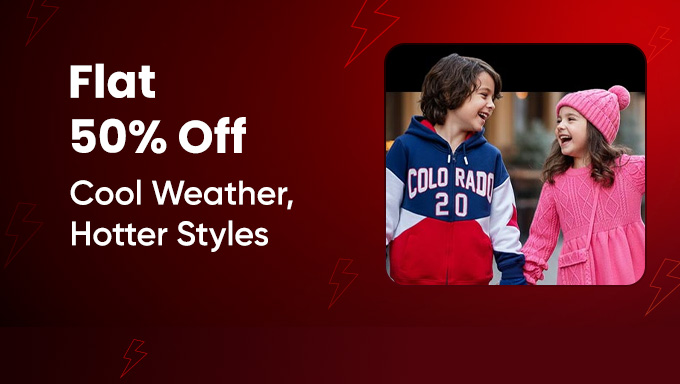 FirstCry Winter Styles | Flat 50% Off