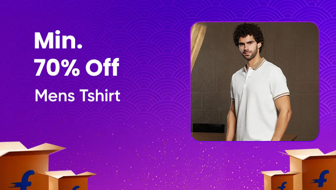 Men’s T-Shirts | Min. 70% Off