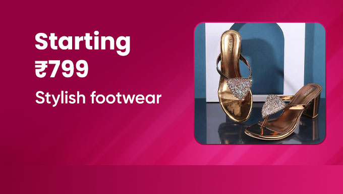 Stylish Footwear | Starting ₹799