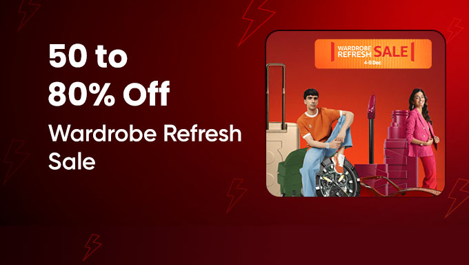 Wardrobe Refresh Sale 4–9 Dec | 50–80% Off + Extra 10% Cashback & Bank Discounts