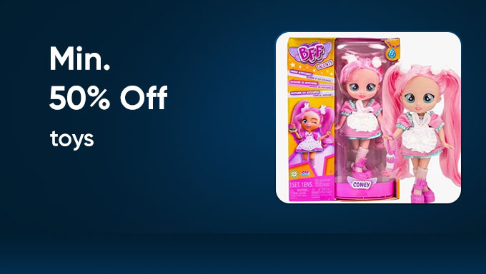 Toys Collection | Minimum 50% Off on Kids’ Favorites