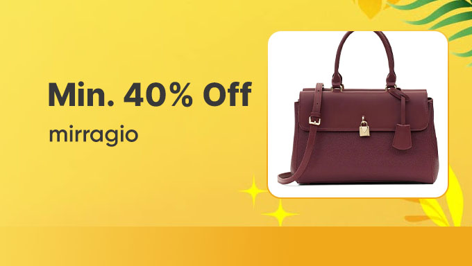 Miraggio Handbags | Min. 40% Off