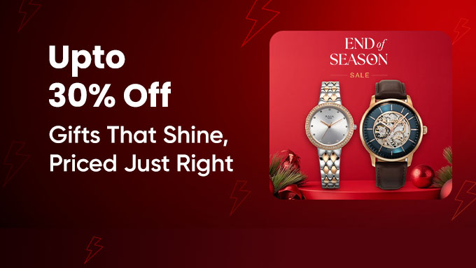 End of Season Gifts Sale | Upto 30% Off