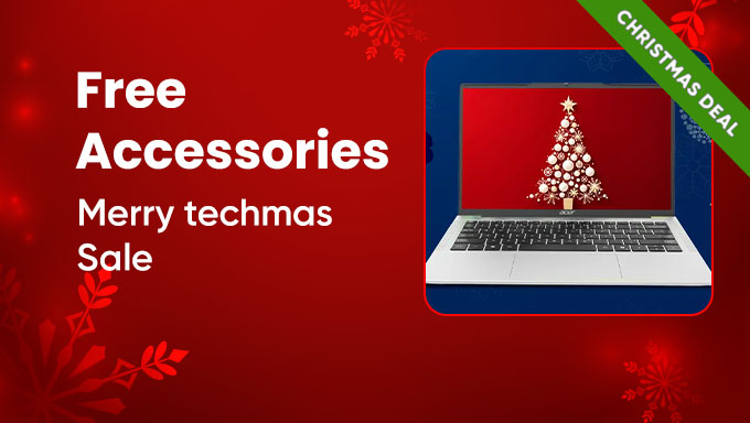 Merry Techmas Sale | Free Accessories