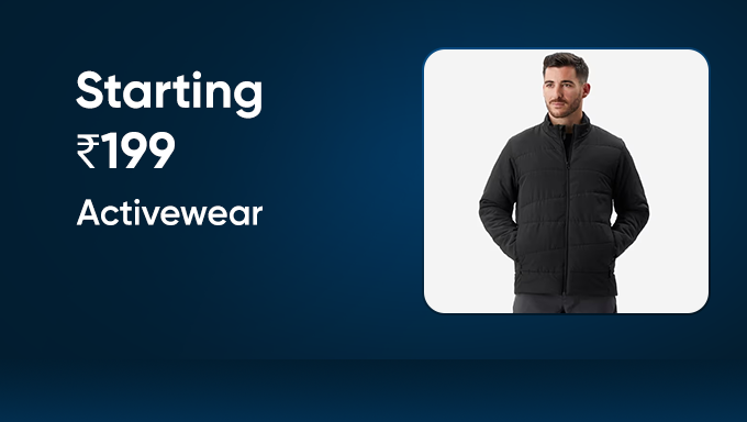 Activewear Picks | Starting at ₹199