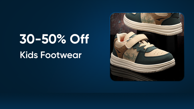 Kids Footwear Picks | 30–50% OFF