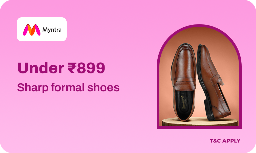 Sharp Formal Shoes – Under ₹899