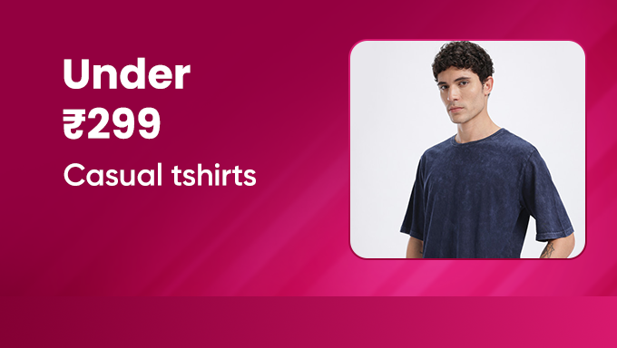 Casual T-Shirts | Everyday Styles Under ₹299
