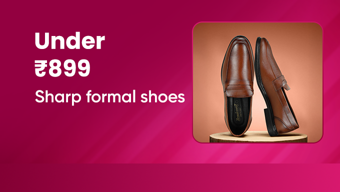 Sharp Formal Shoes | Smart Styles Under ₹899