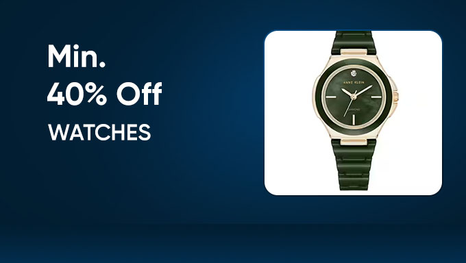 Watches | Minimum 40% OFF on Timeless Styles