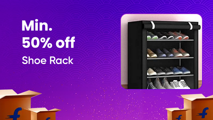 Organise Your Footwear | Shoe Racks at 50% OFF
