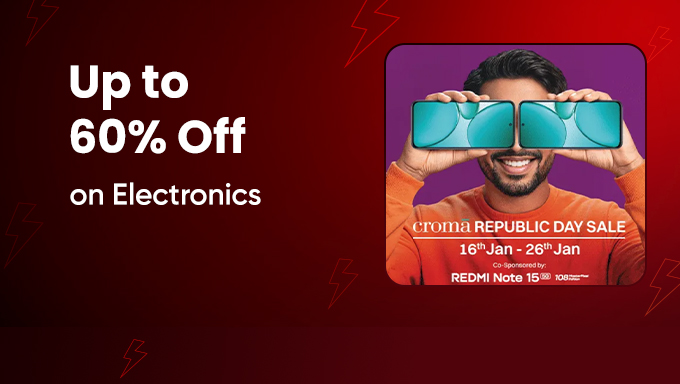 Republic Day Sale - Upto 60% OFF On Electronics & Appliances