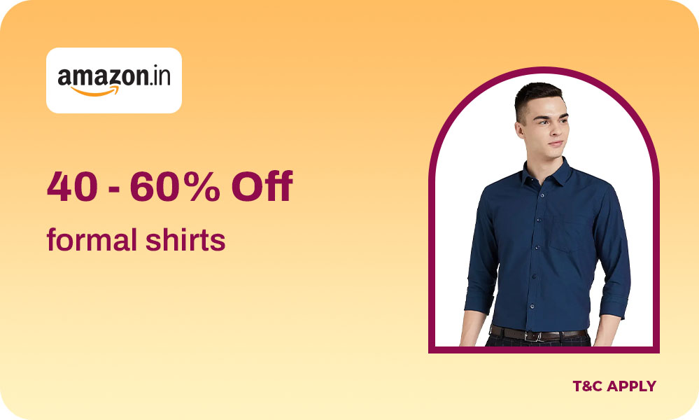Workwear Special Formal Shirts At 40–60% OFF
