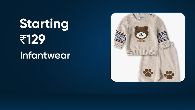 Infantwear Collection | Starting at ₹129 for Soft & Safe Baby Essentials