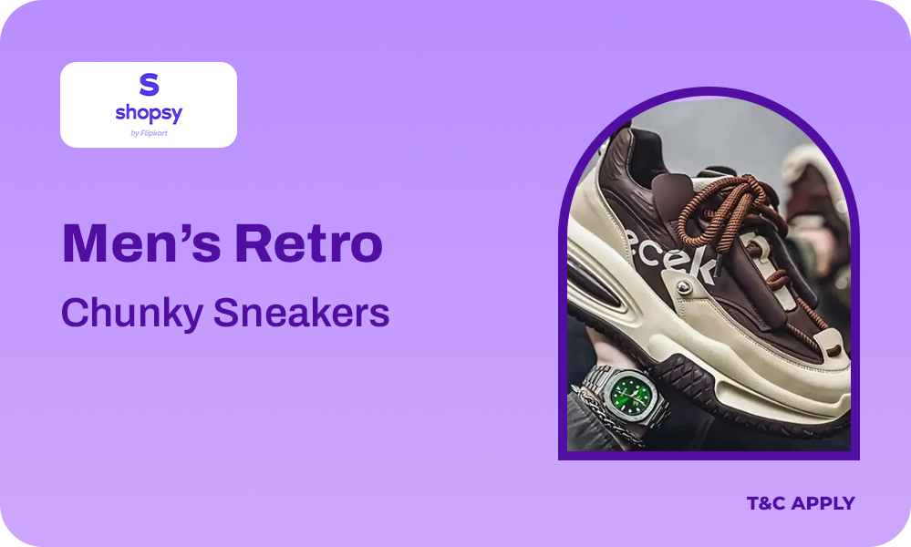 Buy Men’s Retro Chunky Sneakers