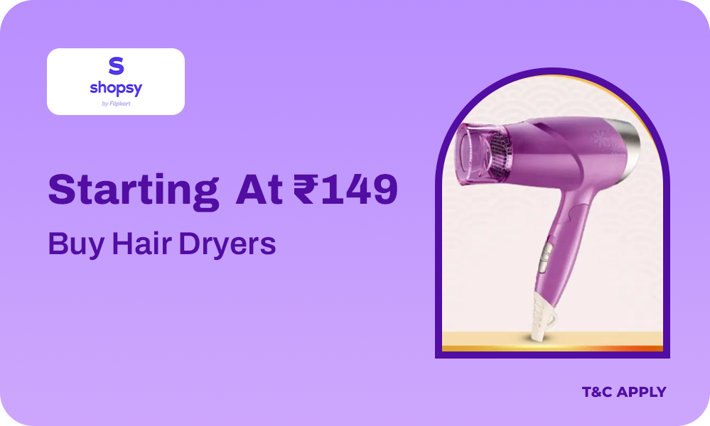 Buy Hair Dryers Starting At Rs.149