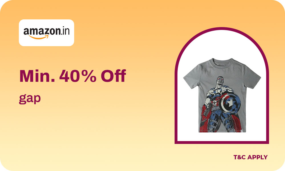 Fashion Deals - MIN 40% OFF On GAP Clothing 