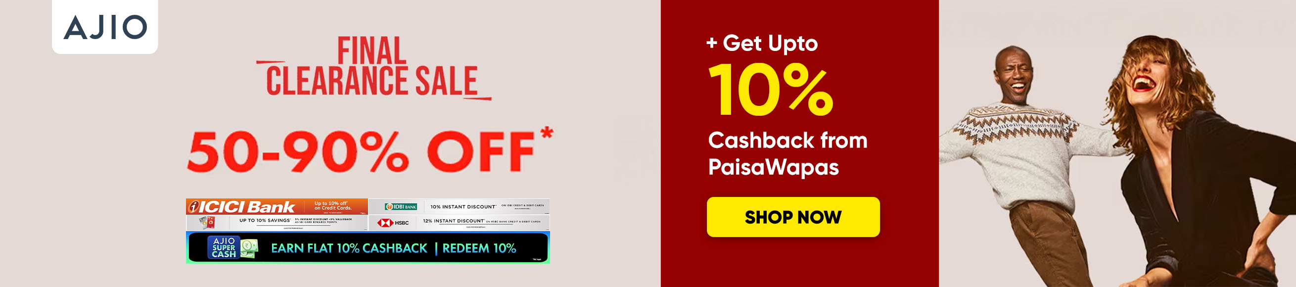 Ajio Final Clearance Sale