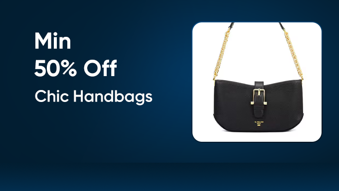 Chic Handbags | Trendy & Elegant Styles with Min 50% OFF