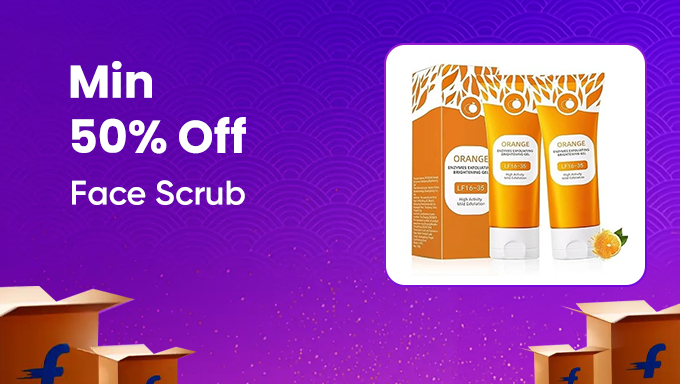 Face Scrub | Gentle Exfoliation for Glowing Skin with Min 50% OFF