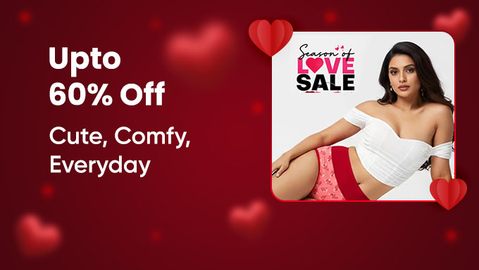 Season of Love Sale - Upto 60% OFF On Collection