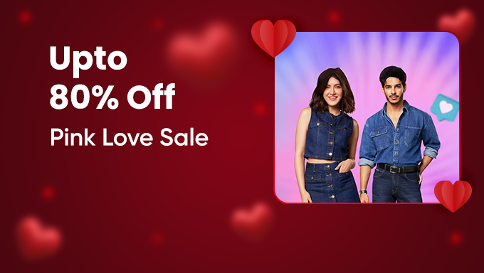 Nykaa Fashion Pink Love Sale | Trendy Fashion for Women & Men at Up to 80% OFF