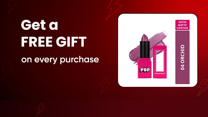 SUGAR Cosmetics Offer | Free Gift On Every Purchase + Women’s Day Deals