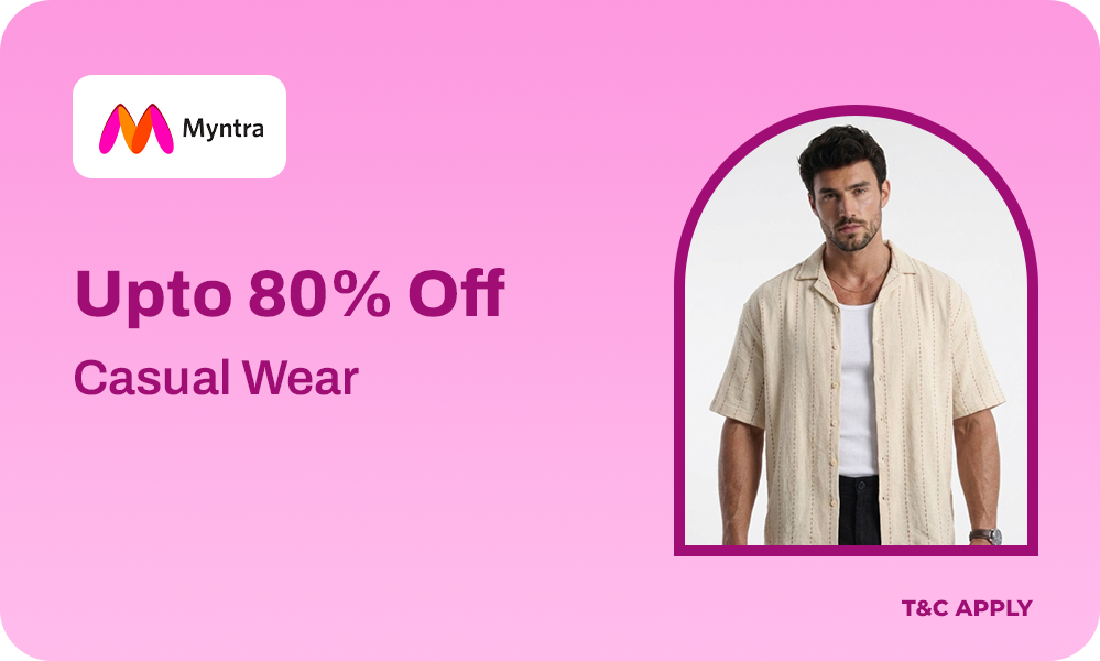 Casual Wear Sale | Up to 80% Off on Trendy Styles