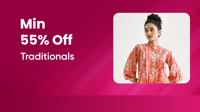 Traditional Wear Sale | Min 55% Off on Ethnic Styles