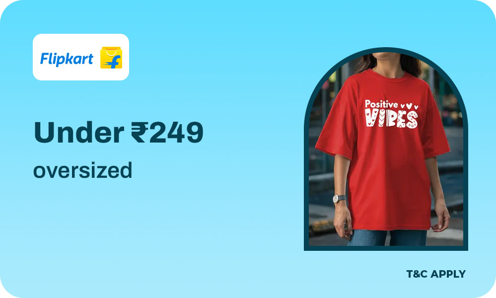 Women Oversized T-Shirts From ₹249