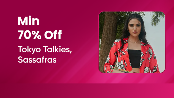 Tokyo Talkies & Sassafras Styles | Minimum 70% Off on Trendy Dresses, Tops & Fashion Wear