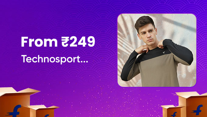 Technosport Apparel Starting from ₹249 | Activewear & Casual Styles
