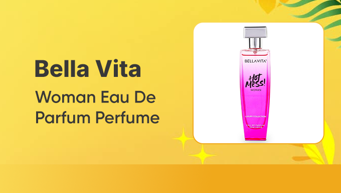 Women’s Perfume | Flat 36% OFF on Bella Vita Luxury Hot Mess Eau De Parfum 100ml